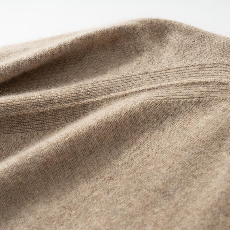 Men's Cashmere Blend Half-High Collar Pullover Sweater