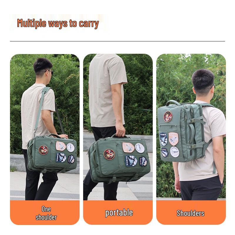 Meng Xiaobing Camouflage Pilot Outdoor Backpack