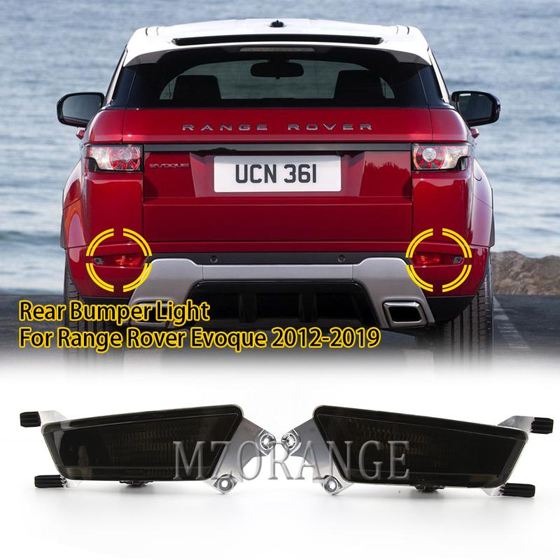 Car Rear Bumper Reflector Turning For Range Rover Evoque 2012- Fog Lamp Brake Fog Light Turn Signal Car Accessories