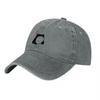 Black Bear Logo Washed Canvas Baseball Cap with Minimalist Design and Soft Comfort Fit for Everyday Wear