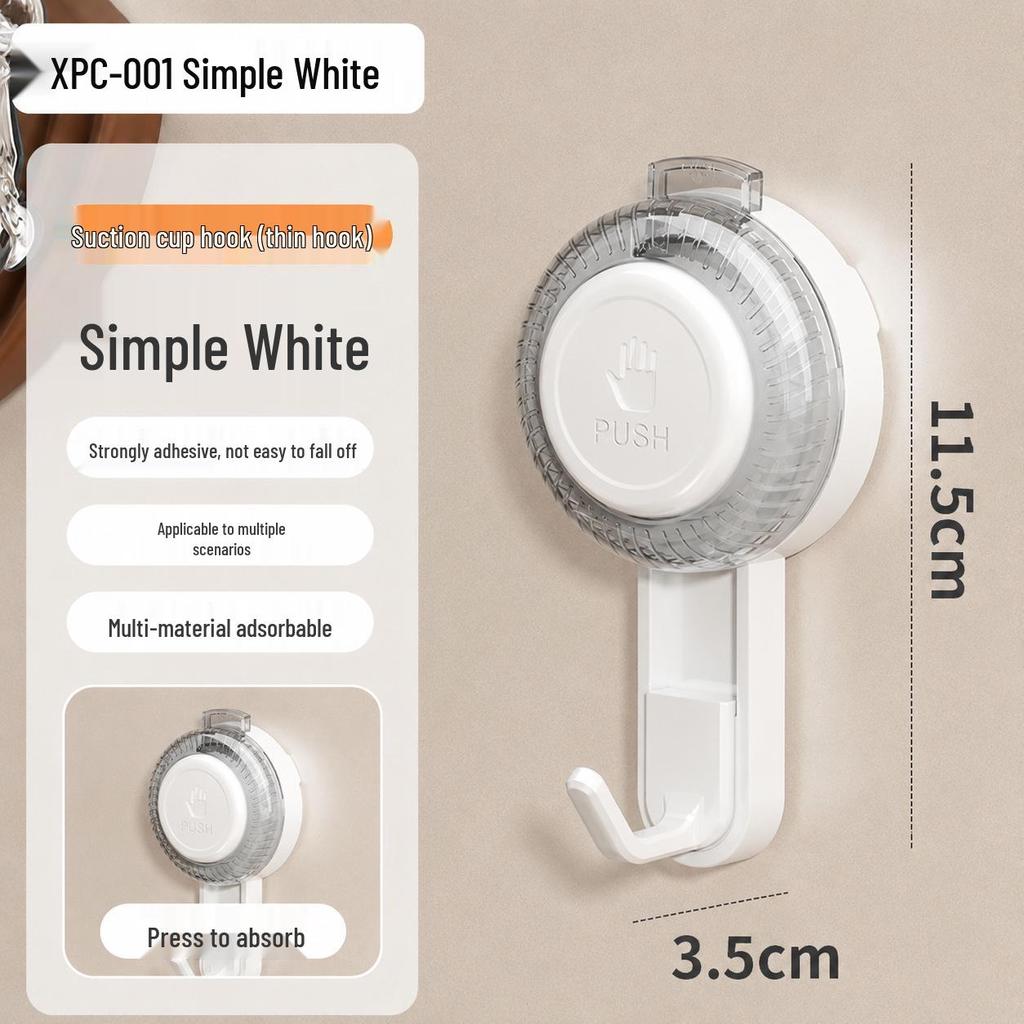 Kitchen Suction Cup No-Drill Wall-Mounted Spice Rack