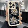 Peach Flowers Shockproof Phone Case For Samsung  S25 FE Plus Ultra S24 S23 S22 S21 A70 A30  M33 Anti-Slip Soft TPU Cover