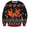 New Men's Long-sleeved Sweatshirt with Personality and Fashionable 3D Digital Cartoon Printed Round Neck Pullover Top