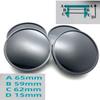 4pcs 56mm 60mm 65mm 68mm Car Wheel Center Hub Cap For Umbrella Corporation Resident Evil Badge Emblem Sticker Styling Accessory