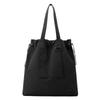 Harujio Large Tote Bag for A3 Large Day Perfect for Nylon Shoulder Solid Trendy Women, Size, Lightweight, Capacity, Bag, Travel, Commuting, School,