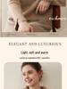 Maglione da donna con zip mezza lunghezza e colletto, in 100% cashmere ispessito – Caldo, Morbido, Lavorato a maglia invernale di alta gamma