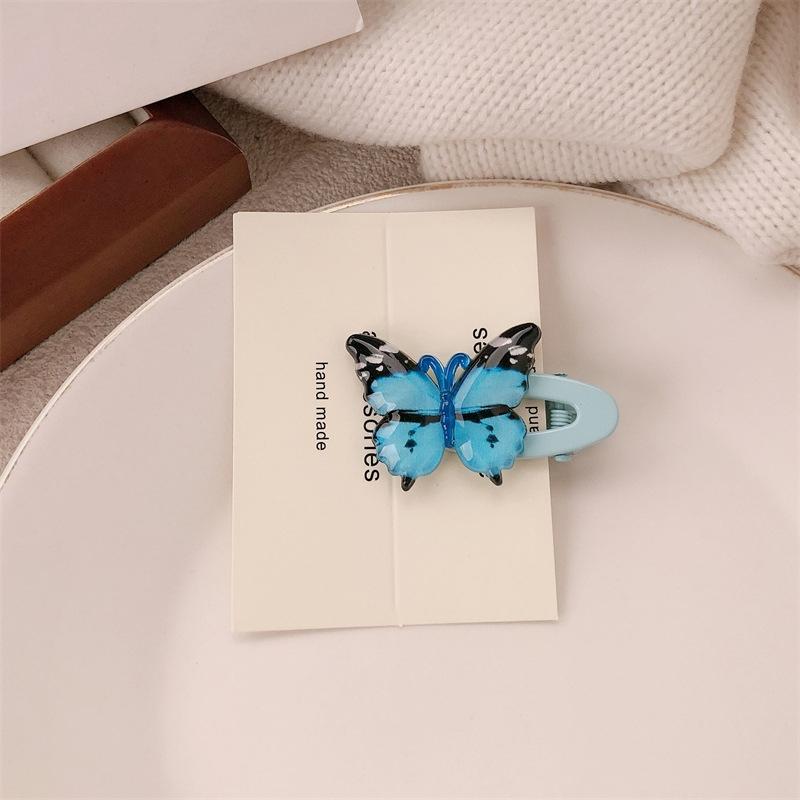 Children s Headdress Girls Hair Accessories Butterfly Shiny Hair Clip Accessories Girls Hairpin BB Clip