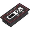 Battery Meter Light Alarm LCD Display Safe Battery Capacity Voltage Gauge for Electric Vehicle 12‑84V