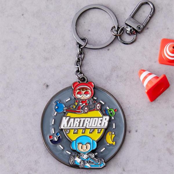 

Line Friends Kart Rider Drift Spinning Metal Keying