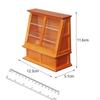 Dollhouse Bakery Cake Cabinet, 1:12 Scale Miniature Furniture Accessories Decoration