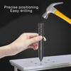 Positioning Punch Tool Center Hole Punch Ideal for Crafting Furniture Making and Metalworking Applications