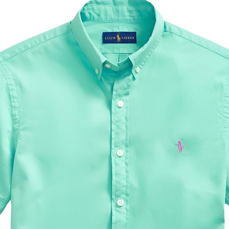 Polo Ralph Lauren Classic Fit Polo Shirt With Embroidered Pony Logo Men Shirts MNPOWOV1N820296-300