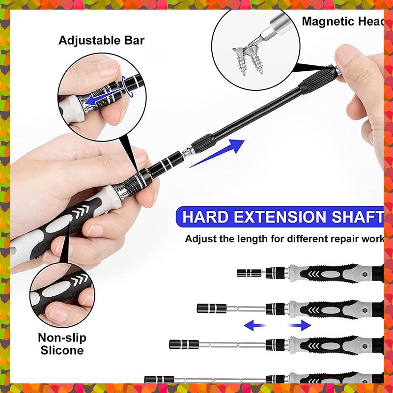 Promotion! Mini Precision Screwdriver Set Magnetic, 115 In 1 Electronic Repair Tool Kit For Iphone,Computer,Laptop,Ect.