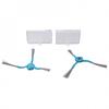 For Cecotec For Conga Series Replacement Side Brushes with Filters