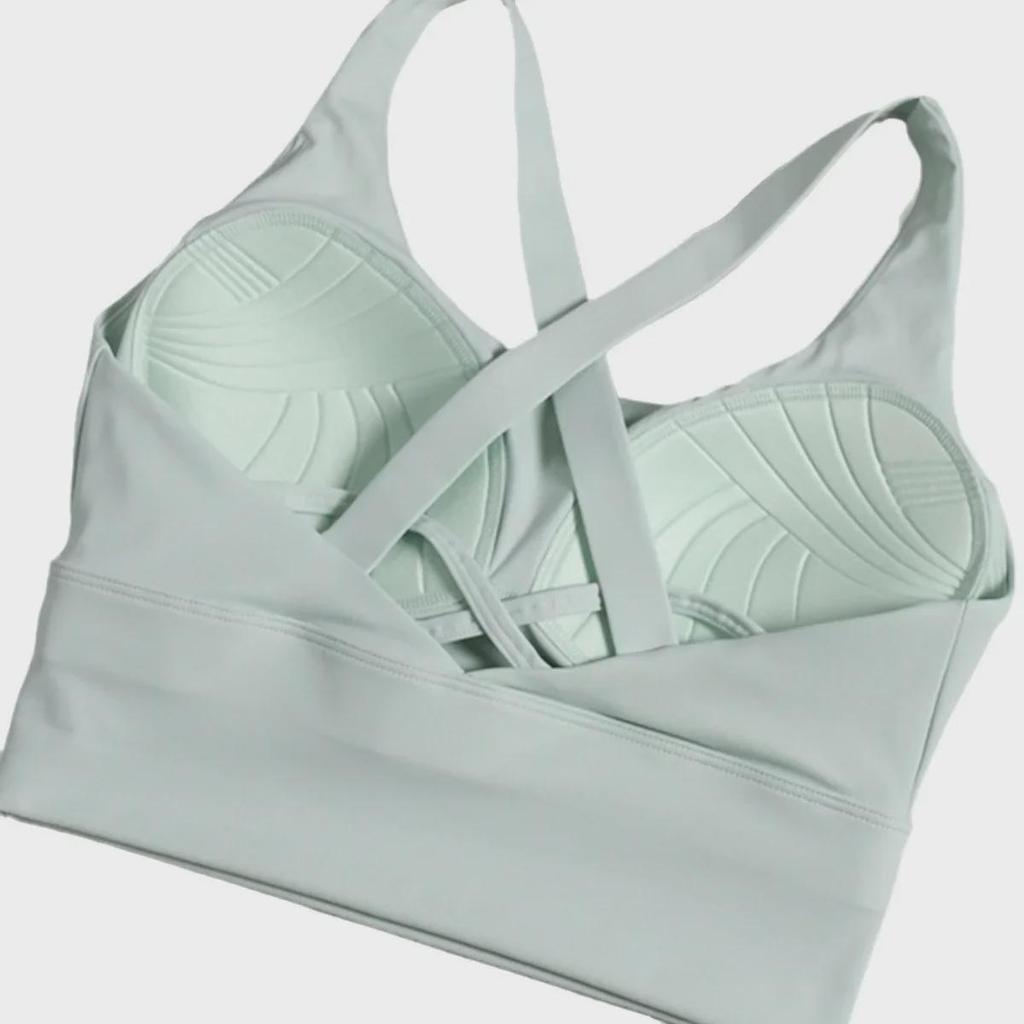 Sutien sport pentru femei cu suport fix pentru piept - Ideal pentru alergare, yoga și fitness