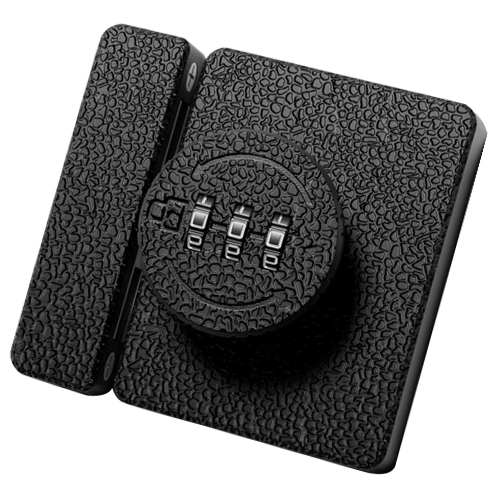 

Security Combination Lock Glowing & Anti Pry Designs Lock Child Safe Multiple Use Glowing Combination Lock for Household чёрный