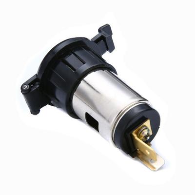 Auto Zigarettenanzünder, 12V Autoladegerät Buchse, Wasserdichte Kunststoffabdeckung Steckdose Aufnahme Adapter Für Auto Marine ATV RV