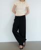 Seuleoum Relaxed Banding Pants_Black