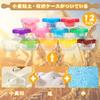 VBACALA Clay Wheat Clay 12 Color Set Noodle Maker Mold Press Roller Clay Tools Clay Play Kitchen Food Toy Pretend Play Christmas Gift 39PCS