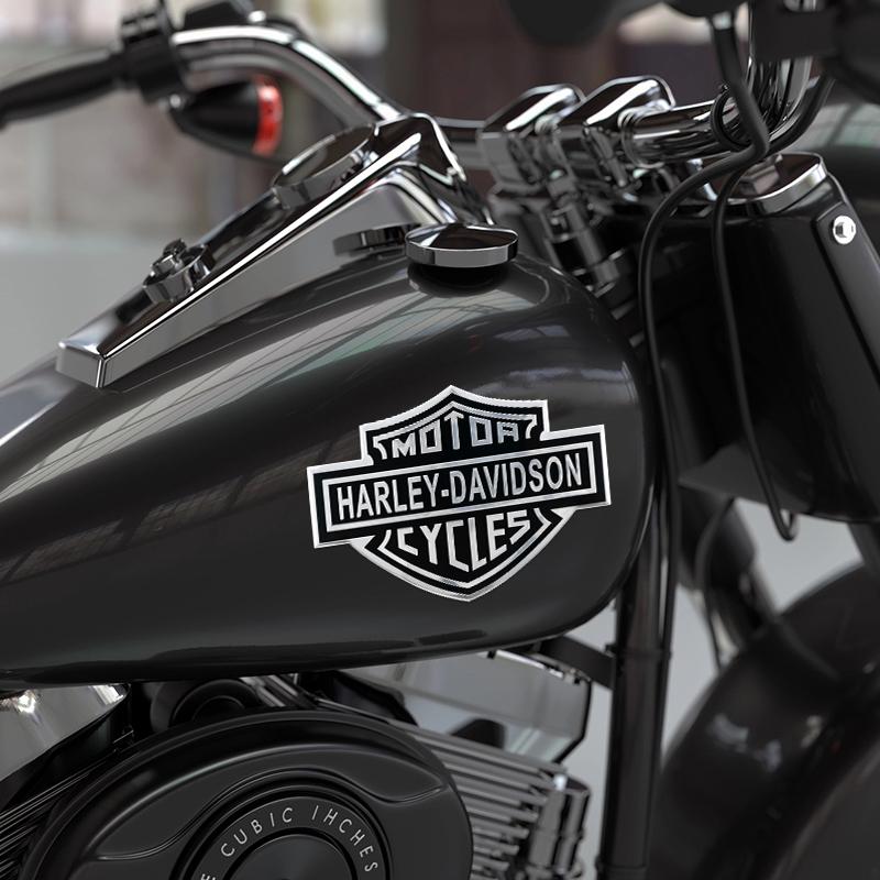 Metal Decorative Logo Motorcycle Car Stickers for Harley Davidson Car Sticker Badge Accessories