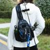 Ny Luya Brystveske Multifunksjonell Utendørs Sport Fritid Taktikk Lerret Crossbody-veske Vanntett Bærbar Oppbevaringsveske for Fiskestang