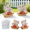 Versatile Bear Rocking Horse Silicone Mold For Baking Candy Making And Creative Crafts Microwave Safe Dessert Mold