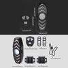 Rechargeable Bike Rear Light with Turning Signal for Cycling 5 Lighting Modes
