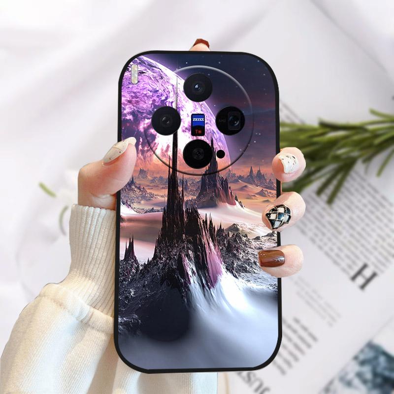 Case For VIVO X300 X 300 5G Shockproof Silicone Soft TPU Case For VivoX300 Back Cover Coque Stylish Painting Protective Fundas