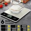 Stainless Steel Gram Scale Digital Display Kitchen Scale Easy To Clean Baking Scale  Food Measuring