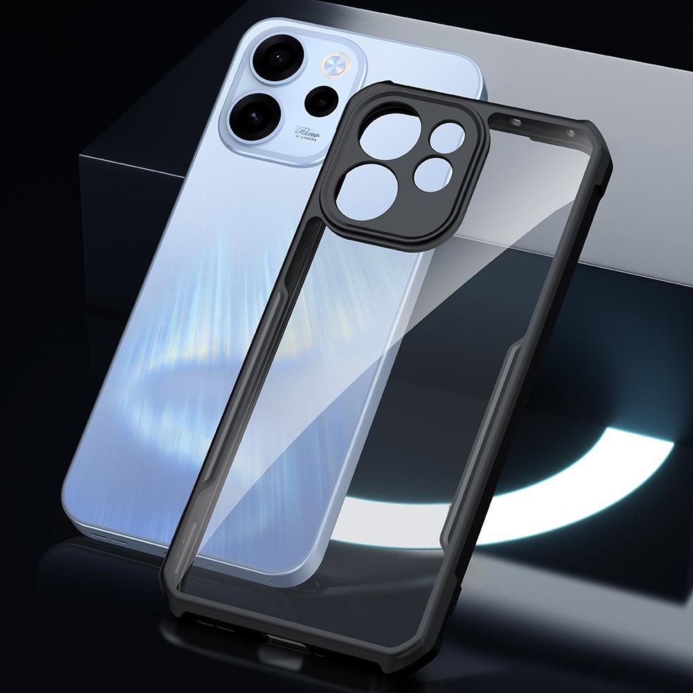 XUNDD For Oppo Reno15 F 5G Case Dropproof TPU + Acrylic Clear Back Phone Cover