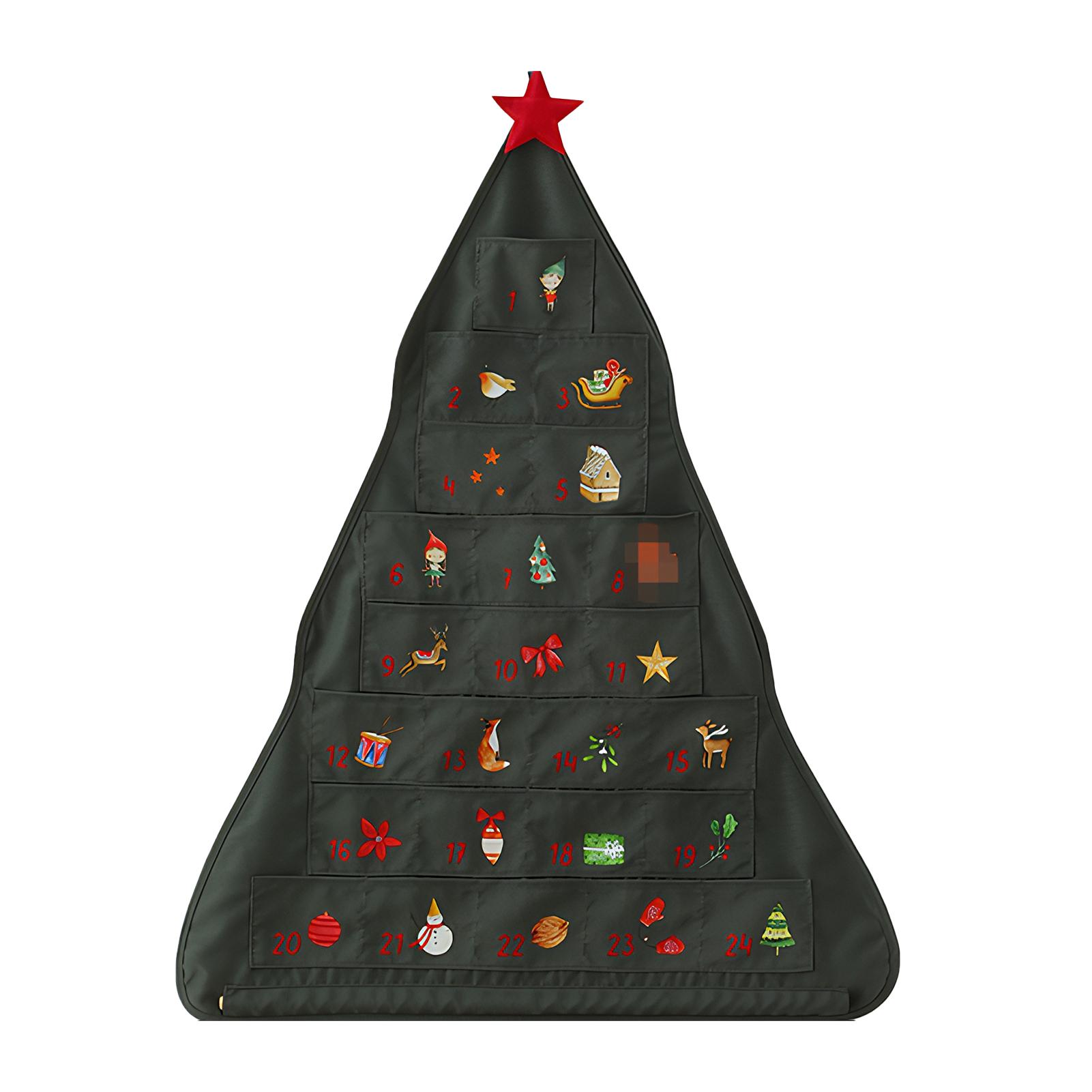 New Oxford Christmas Tree Storage Bags Practical Ensures Smooth Tree Storage Process Fabric Christmas Advent Calendar