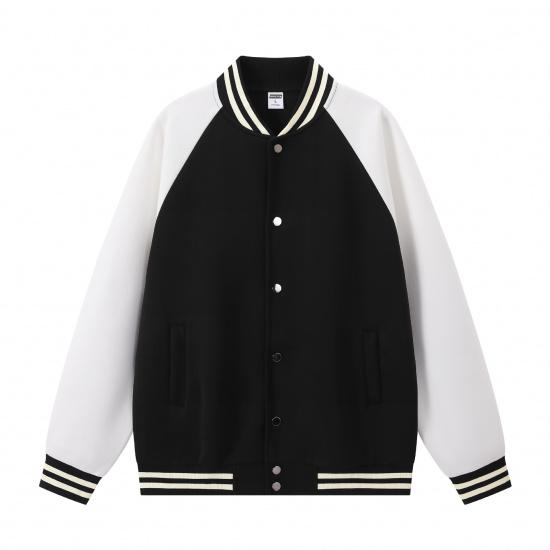 Trendy brand autumn and winter high-end baseball jacket, street style American jacket, youth campus raglan sleeve men's top