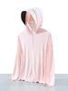 UPF50+ Women's Black Glue Brim Ice Silk Sun Protection Jacket - Breathable Anti-UV Summer Windbreaker.