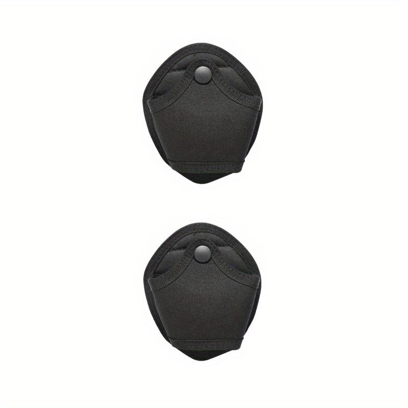 2Pcs Handcuff Pouch Universal Handcuffs Case Holder Outdoor Hunting Accessories Hand Cuff Holster Waist Bag