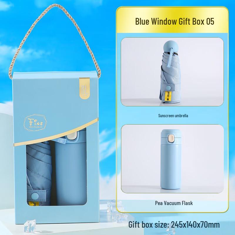 A1 Summer Cooling Gift Set with Thermos and Umbrella 05