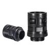 AD15.8 Plastic Corrugated Pipe Joint Black Multisize Plastic Tube Connector Nylon Joint PP Corrugated Pipe