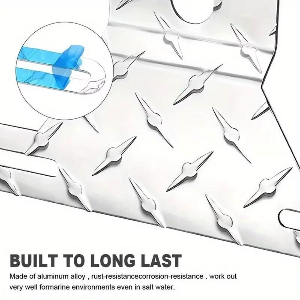 Universal Trailer License Plate Holder Aluminum Alloy Car Tag Frame Plate Holder Trailer