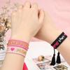 Mother's Day Edition Handmade Woven Tassel Bracelet - Japanese Korean European American Style