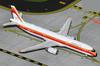 GeminiJets Airbus A321 Commercial Aircraft American Airlines PSA White with Red and Orange Stripes Scale Diecast Model Airplane - (N582UW) 1/400