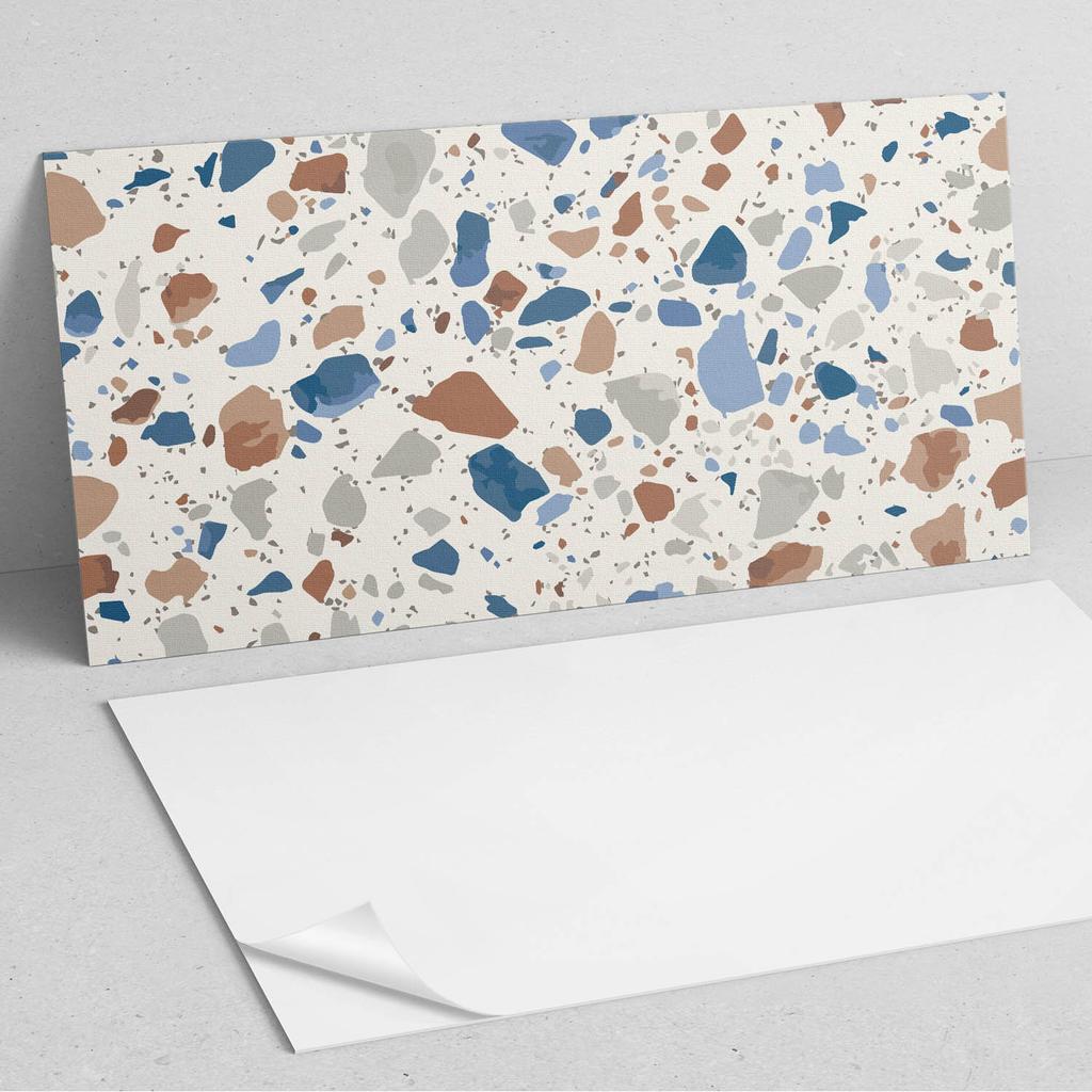 Winylowy Panel Z Motywem Do Łatwej Metamorfozy Ściany 120X60 Cm Wzór Kamienia Naturalnego