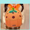 Letter Cherry Fruit Pattern Kids Backpack With Pvc Material For School And Outdoor Use