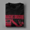 Imagine Dragons T-Shirts Herren Baumwolle Freizeit T-Shirts O-Ausschnitt T-Shirts Kurzarm Tops Original