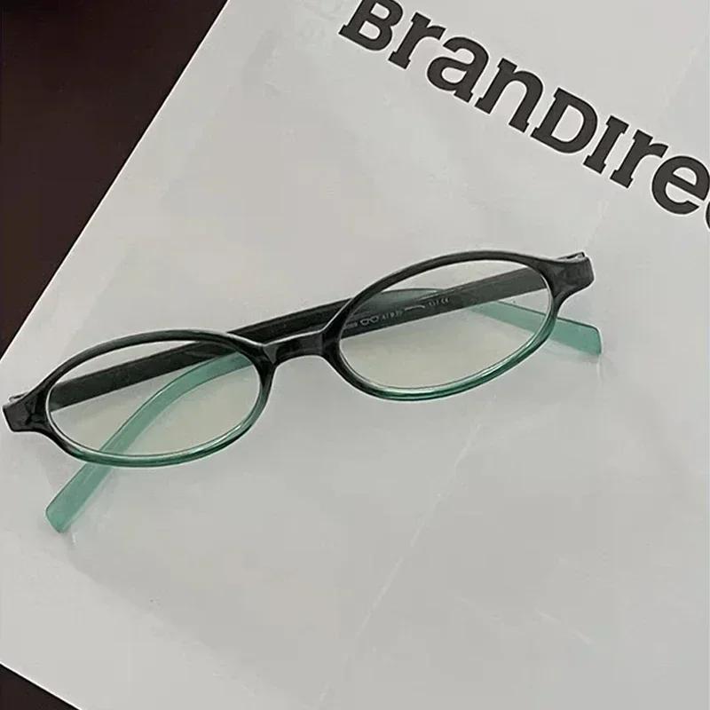 

Women Retro Oval Glasses Small Frame Eyewear Blue Light Blocking Eyeglasses Female Computer Reading Optical Spectacle