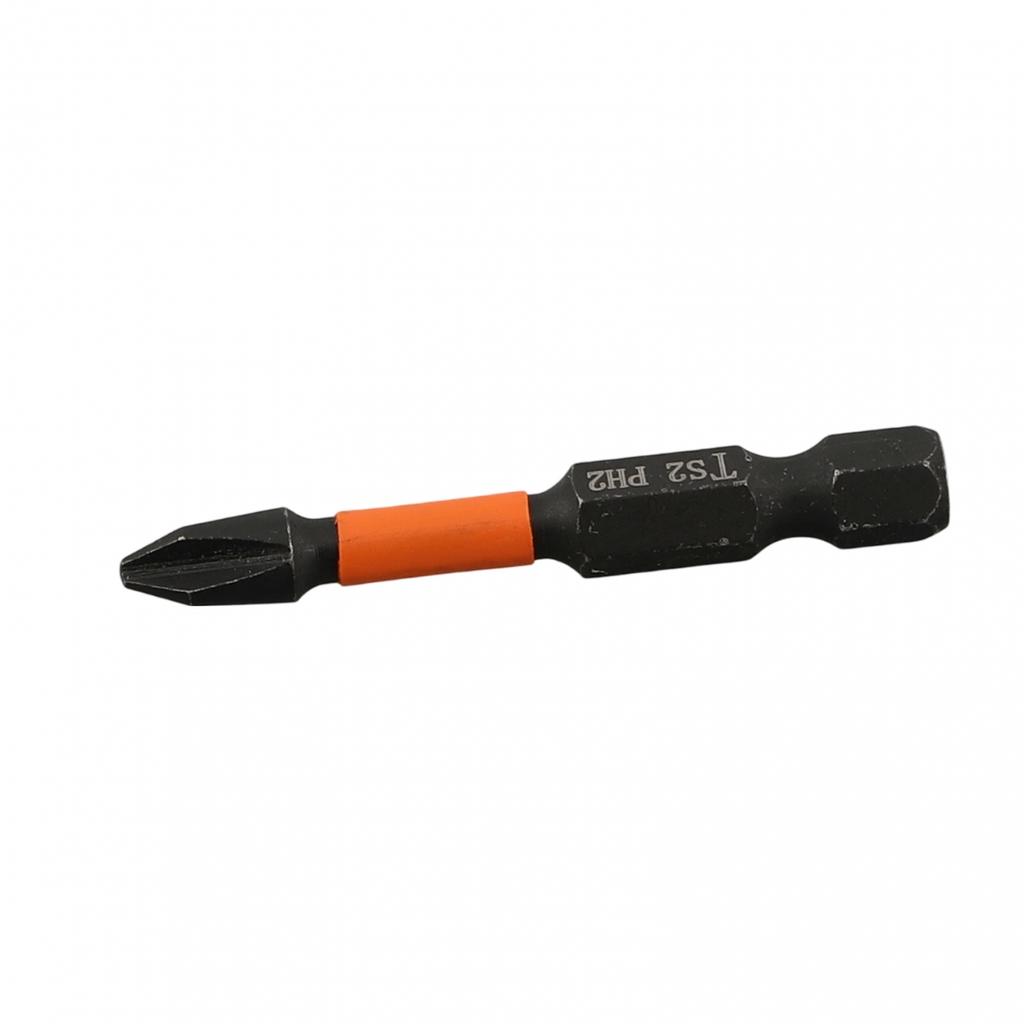 Screwdriver Bit Alloy Steel Orange PH1 PH2 Brand-New
