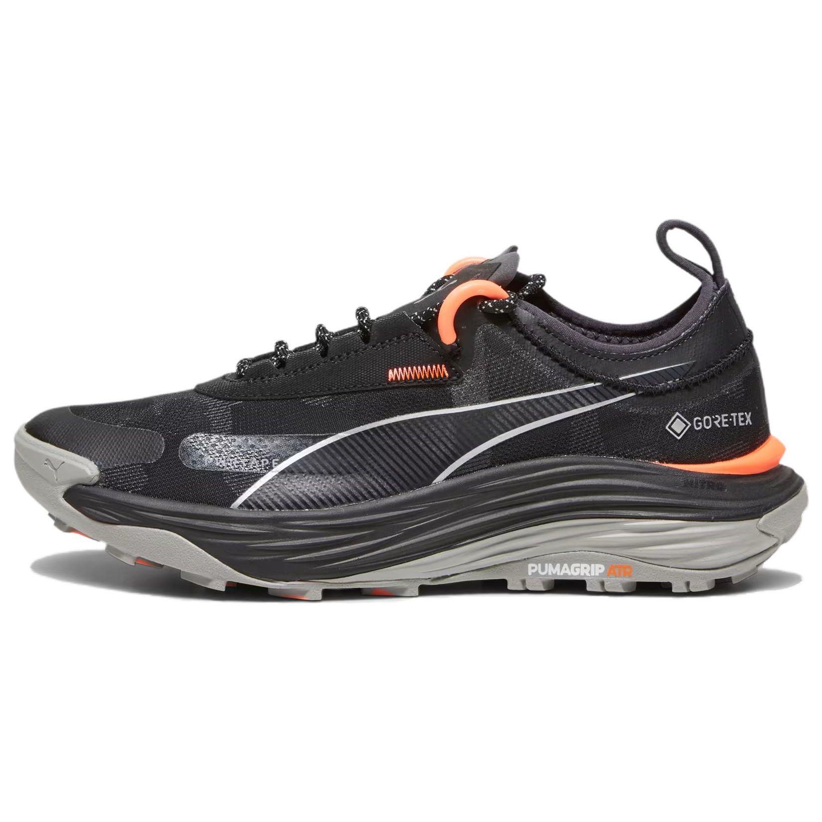 Puma  Voyage Nitro 3 GORE-TEX Seasons - Black Neon Sun Women Sneakers 377839-01 36