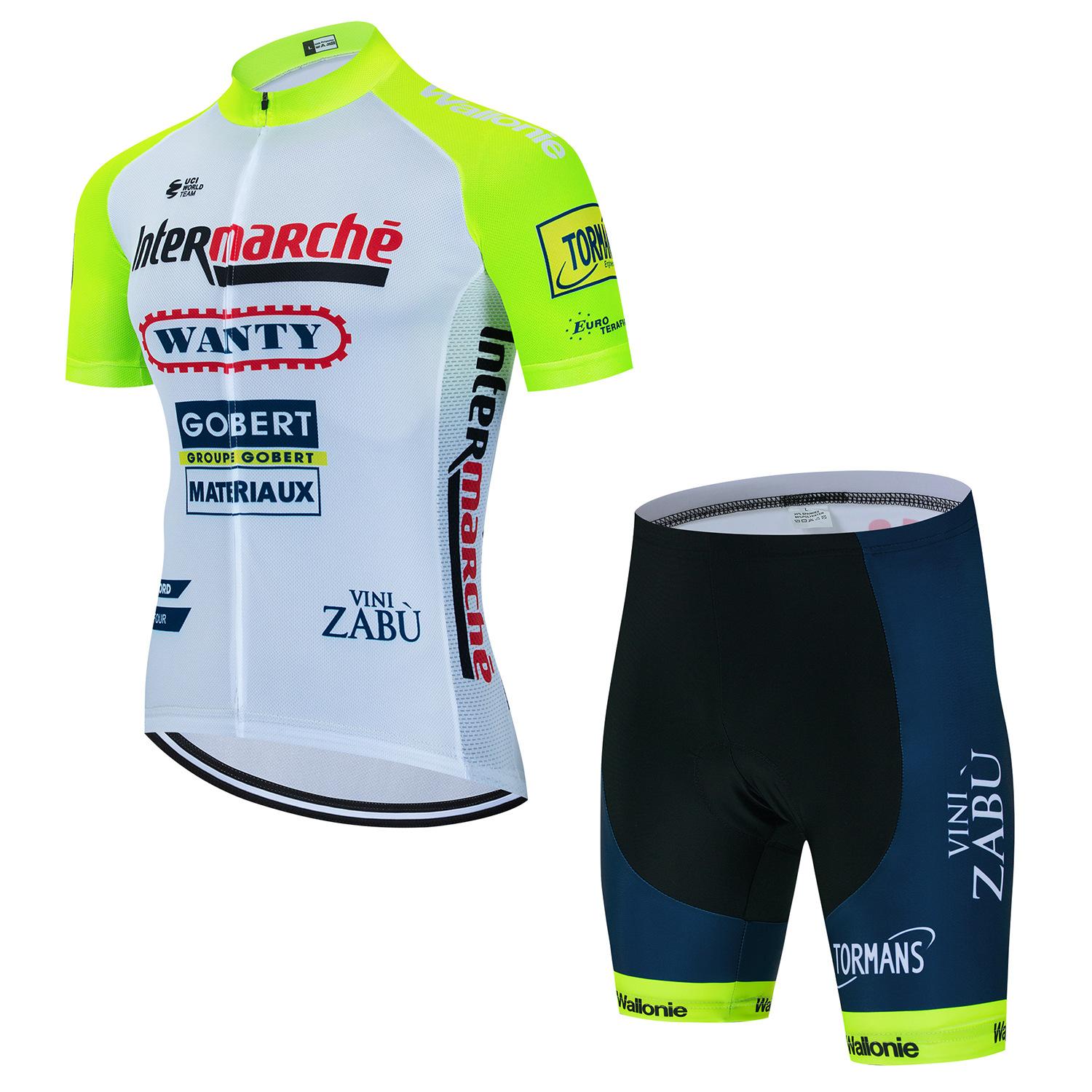 

2026 Summer Breathable Bicycle Sweatshirt Short-sleeved Clothing Road Bicycle Cycling Suit 5XL
