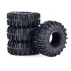 1.0 Inch Sticky Soft RC Crawler Tires  for 1/24 1/18 Scale High Clearance Upgrade Fits Axial SCX24 FMS FCX24 FCX18 Traxxas TRX4M
