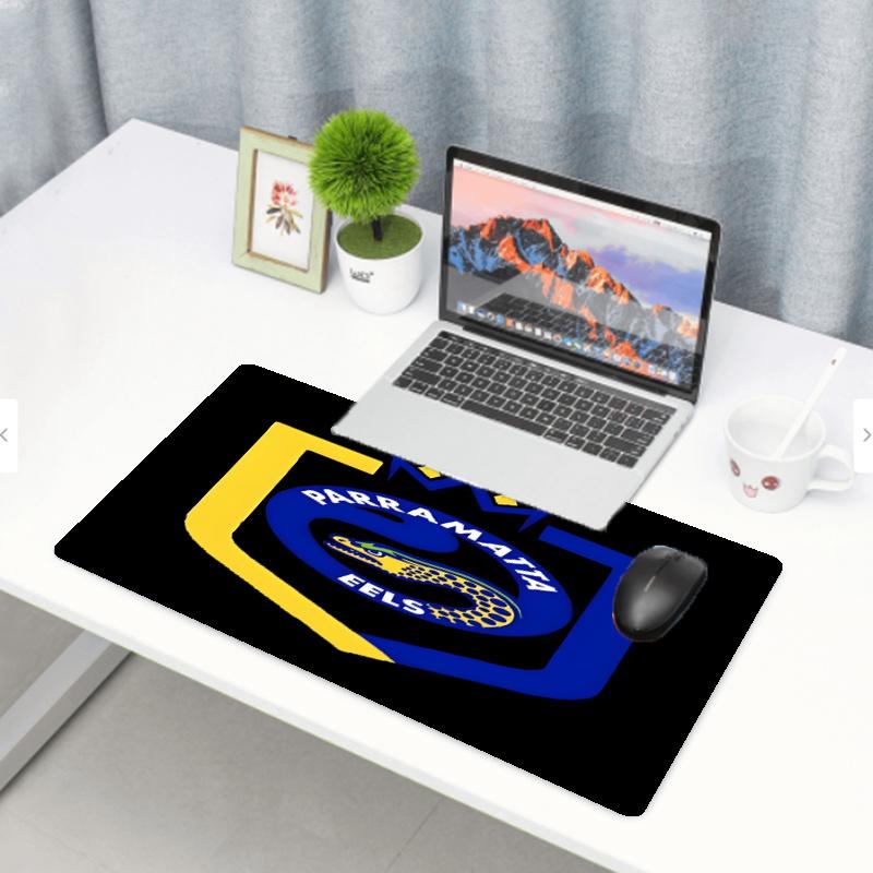 Parramatta Eels Print Mouse Pad, Anti‑Slip Desktop keyboard Mat, for PC Laptop Gaming Working Daily Use, Cool Festival Birthday Gift