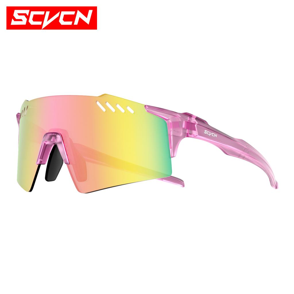 SCVCN Neue Fahrrad-Sonnenbrillen für den Außenbereich, Fahrradbrille für Männer und Frauen, MTB, Rennrad, Sport, Bergsteigen, UV400, Wanderbrille