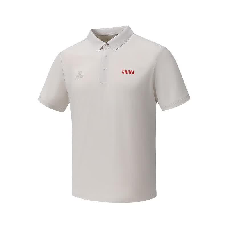PEAK Men's Cooling Short Sleeve Sport Polo Shirt